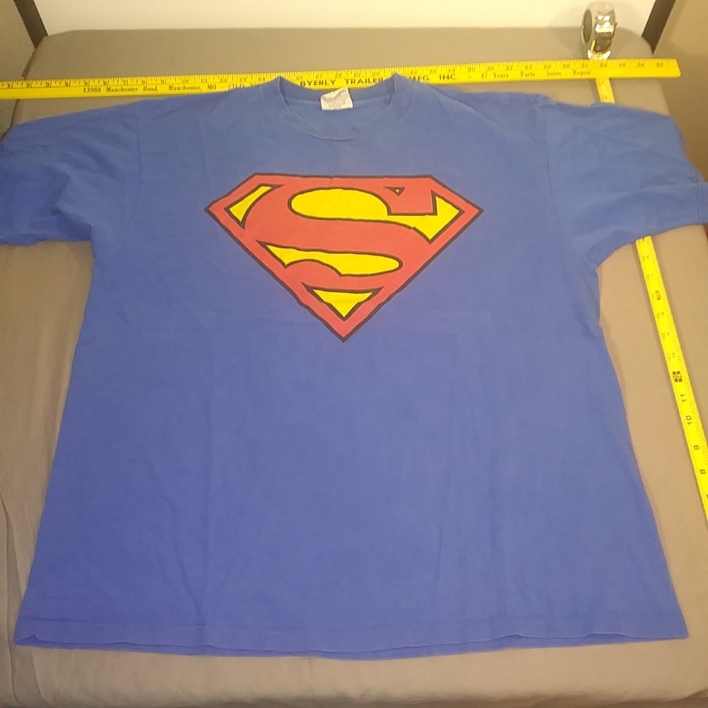 SUPERMAN TEE ADULT XL #6 - Picture 2 of 4